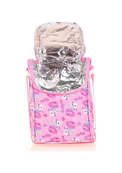 Kaukko Kids Beslenme Çantası Rubber Cat L7153