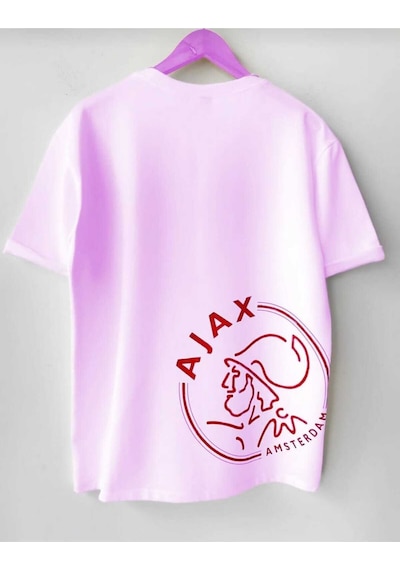 Noıssey Mor Ajax Baskılı Oversize Unisex