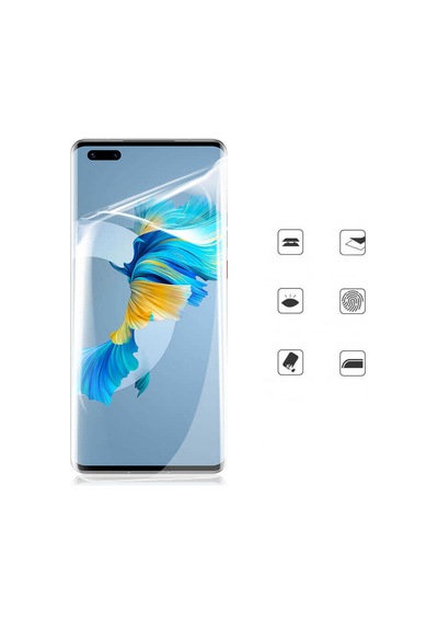Huawei Magic 6 Pro Zore Süper Pet Ekran Koruyucu Jelatin-siyah