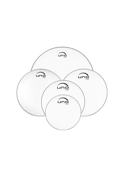 Evans Upg2clr22 Uno G2 Clear Deri Seti 10-12-16-14hd-22eq4 Tam Set - Modern Rock - Parlak Ton