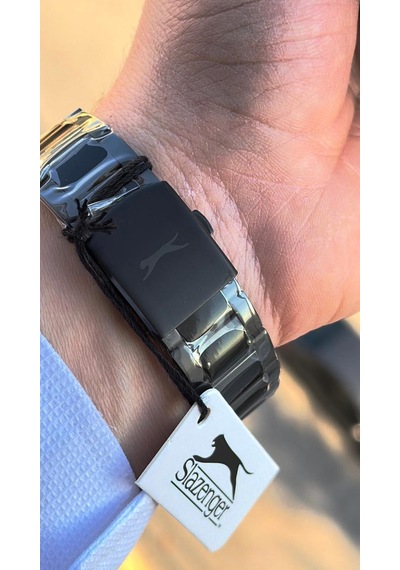 Slazenger Çelik Kordon İç Fonksiyonları Aktif 10 Atm Suya Dayanıklı Erkek Kol Saati Esl.2456.5 Rose Gold