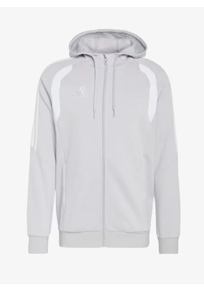Adidas Kf3319 Tiro26 League Sweat Full Zip Hoodie Erkek Sweatshirt Gri
