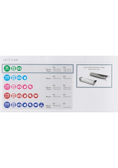 Udt Laminasyon Poşeti, A4, 80 Mikron, 25 Adet, Şeffaf