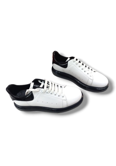 Growish Gr0134 Hakiki Deri Küçük Numara Yeni Nesil Air Jel Taban Sneaker Ayakkabı Beyaz