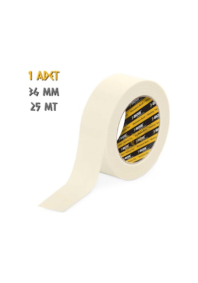 Sgs Kağıt Maskeleme Bandı 36 Mm. - 25 Mt. - 1 Adet