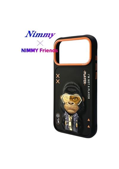 Apple Uyumlu iPhone 17 Pro Max 3d Gözlük Fermuar Gorilla Nakış İşlemeli Kabartmalı Cool Cute Kılıf Şeffaf Apple Uyumlu iPhone 17 Pro Max 3d Gözlük Fermuar Gorilla Nakış İşlemeli Kabartmalı Cool Cute Kılıf Şeffaf