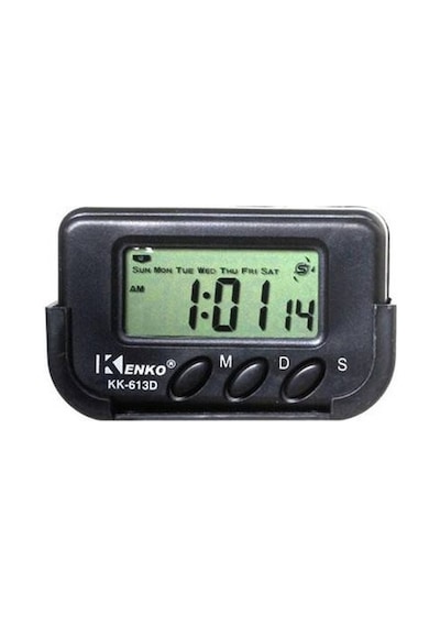 Kenko Dijital Küçük Masa-Araba Saati-Alarm-Kronometre N11.2359
