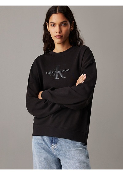 Calvin Klein Kadın Sweatshirt-j20j224724 Siyah