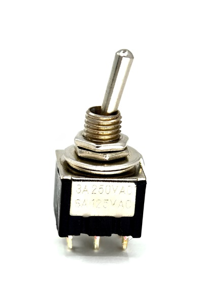 Mini Toggle Switch 1-0 Metal Anahtar 6 Pin 12v - 220v