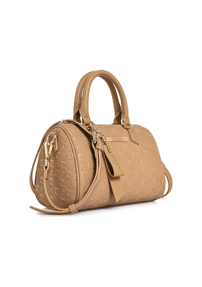 Pierre Cardin 05pc26y10617-p Kabartma Desenli Ayarlanabilir Askılı Omuz Çantası Camel