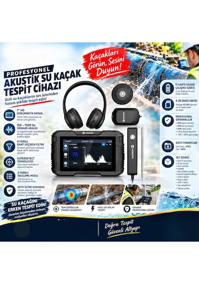 Su Kaçak Tespit Cihazı Ad21p
