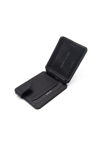 Pierre Cardin Siyah Unisex Deri Kartlık 0510 Siyah