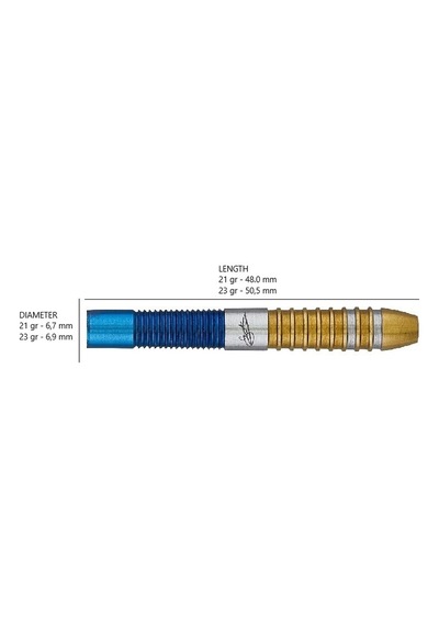 Unicorn Gary Anderson Duo % 90 Tungsten Çelik Uçlu Dart Oku
