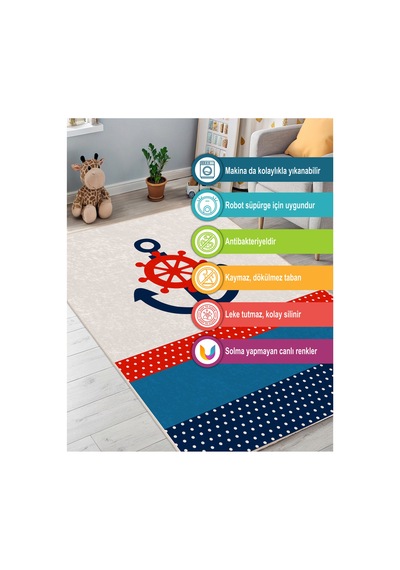 Dijital Baskılı Pamuk Tabanlı Çocuk Halısı Kaymaz, Yumuşak, Makinede Yıkanabilir Çok Renkli 795351248 Çok Renkli Dijital Baskılı Pamuk Tabanlı Çocuk Halısı Kaymaz, Yumuşak, Makinede Yıkanabilir Çok Renkli 795351248 Çok Renkli