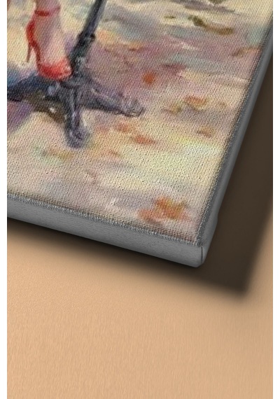 Webstyle Sayılarla Boyama Seti Kasnaklı Cafede Bekleyiş 60 X 75 Cm
