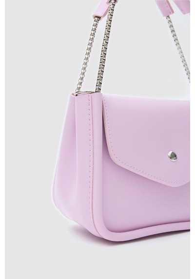 Shule Bags Soshe El Ve Çapraz Çanta Lila Lila