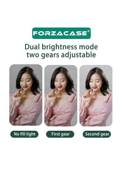 Forzacase Işıklı Kablosuz Selfie Çubuğu 90cm Kamera Tripod Fc1006