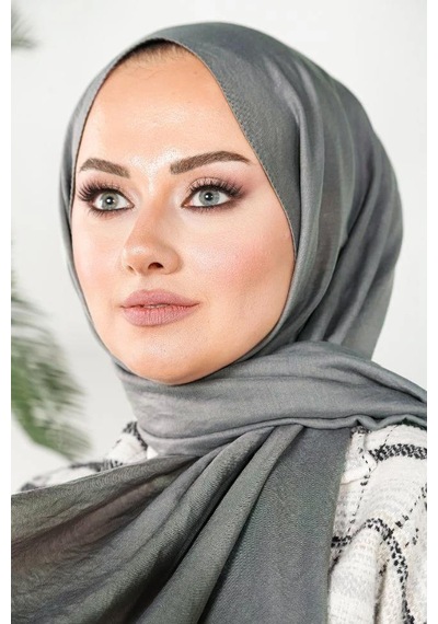 Harem Scarf İncila Şal - Koyu Füme