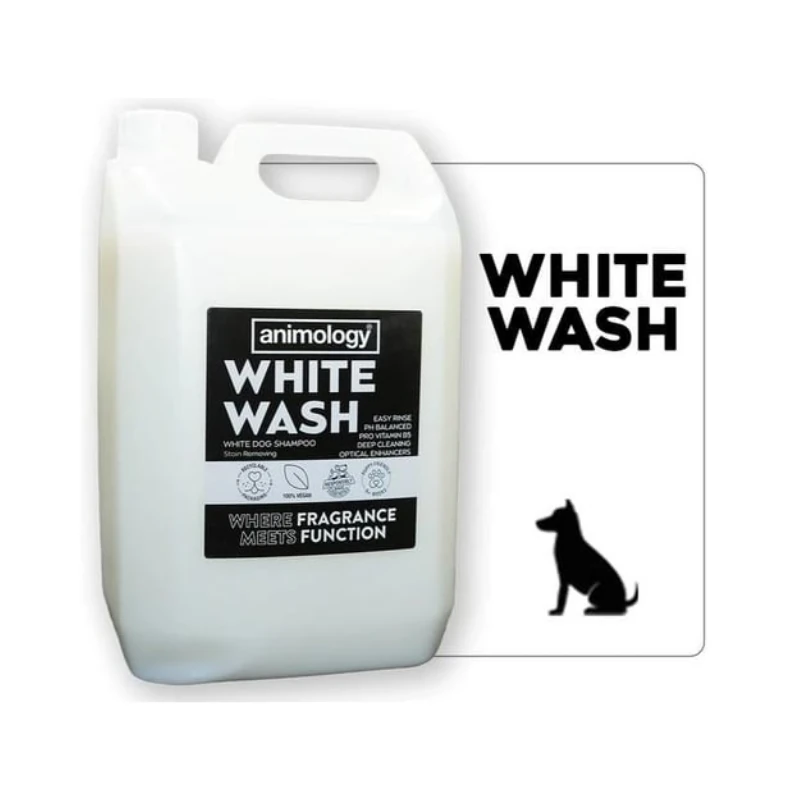 White Wash Beyaz Tüylü Köpeklere Özel 20:1 Konsantre Köpek Şampuanı 5 Lt