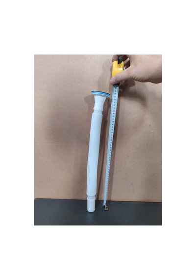 45-134 Cm Körüklü Sifon Lavabo Sifonu Evye Hortumu Pis Su Gideri Borusu Lavabo Gideri Gırtlak Boru