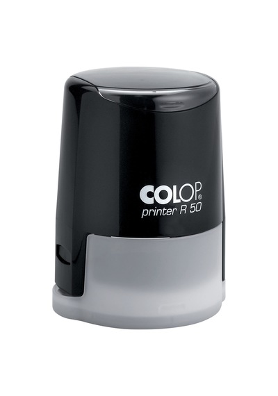 Colop R50 Yuvarlak Siyah Kasa Siyah Keçe - 50 MM