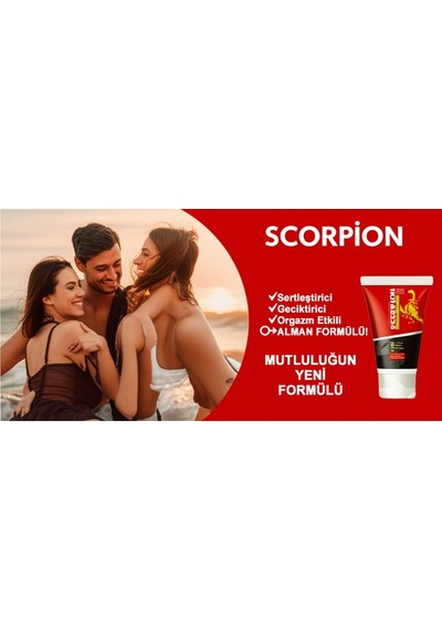 Scorpion Cream: Erkeklere Özel 50 Ml