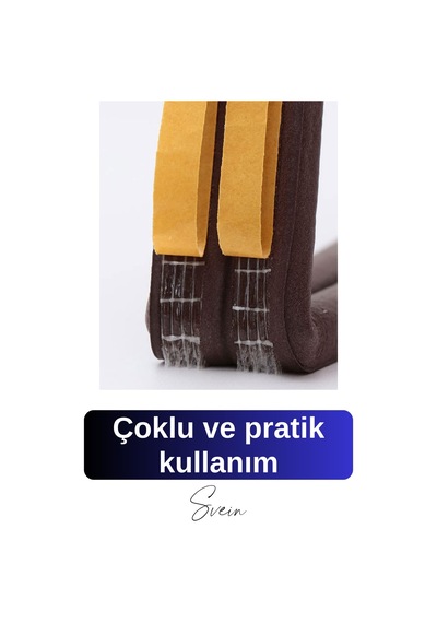 Kapı Pencere Fitili Soğuk İzolasyon Bandı Kendinden Yapışkanlı Güçlü Kauçuk Yalıtım Bant 2x10 20 Mt