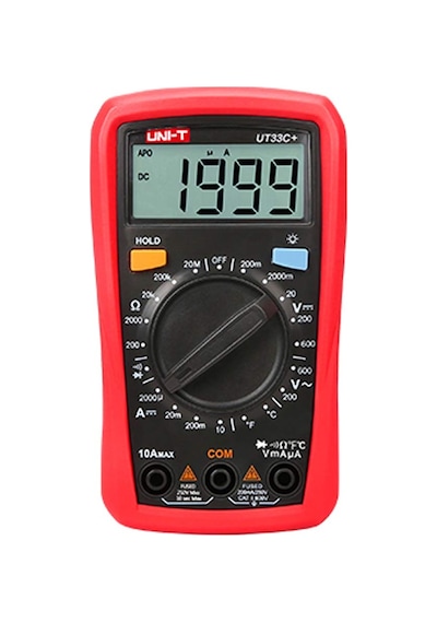 Unı-t Ut33c+, Otomatik Ölçek Seçimi, Voltmetre, Ampermetre, Ac/dc Voltaj Ve Akım Ölçer, Direnç, Kapasitans, Sıca