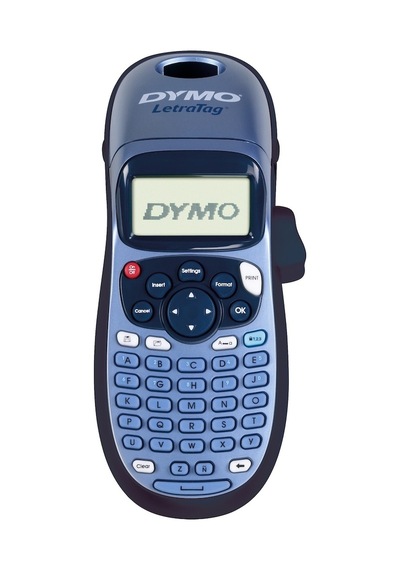 Dymo LetraTag LT-100H Etiketleme Makinesi + Ecotag Plastik Etiket 12 MM