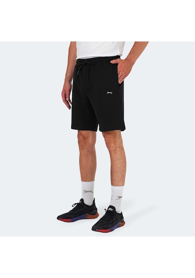 Slazenger KALLIE Erkek Cepli Siyah Şort