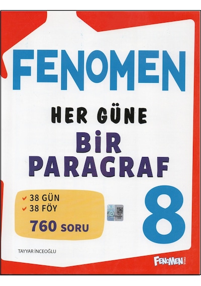 Fenomen 8 Sınıf Her Güne Bir Paragraf