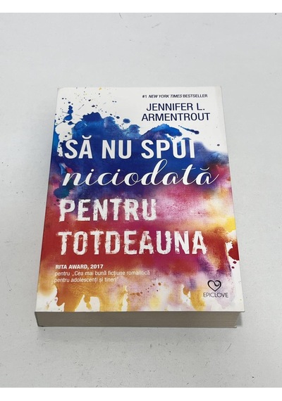 Sa Nu Spui Niciodata Pentru Totdeauna - Jennifer L. Armentrout Kitap Romence