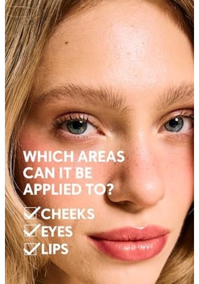 Cream Co. Allık Ruj Göz Farı Glow Tint Chili Red, Nemlendirici Makyaj, 506 Kiremit, Hyaluronik Asit Peptit 0