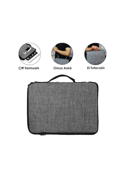 Xiaomi Pad 7 Tablet İçin Omuz Askılı Ve El Tutacaklı Sleeve Taşıma Çantası Al3068 Laptop Çantası