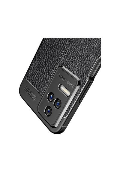 Xiaomi Poco F4 Kılıf Deri Tarzı Niss Silikon Case Kapak