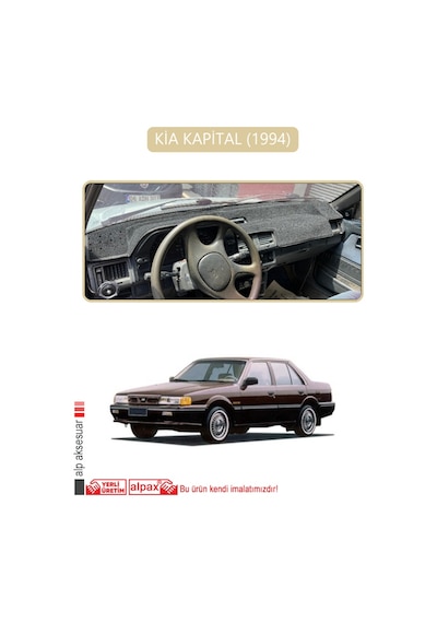 Kia Kapital 1994torpido Koruma Halısı Bej Kenar