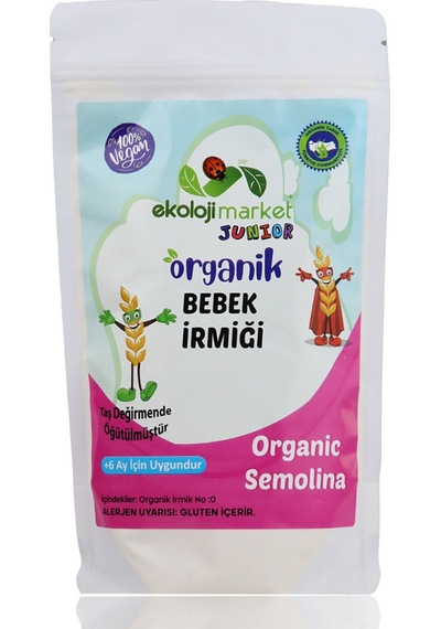 Ekoloji Market Organik Bebek İrmiği 250 gr