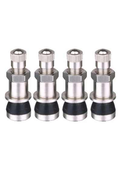 4'lü Çelik Sibop Seti Yüksek Basınca Dayanıklı Sızdırmaz Metal Lastik Subap Takımı