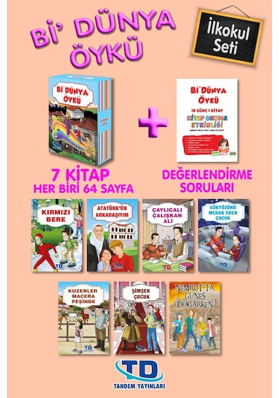 Bi Dünya Öykü Dizisi Kutulu 7 Kitap