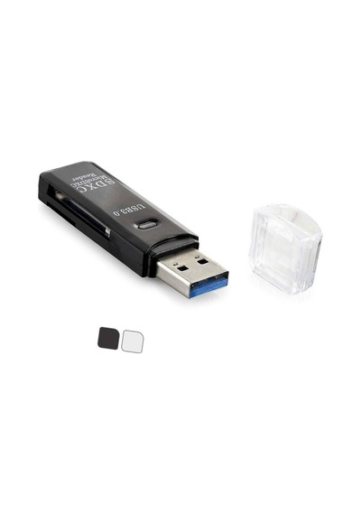 Card Reader Usb3.0 Mıcro Sd Siyah Hdx7030 Evimdeyokyok