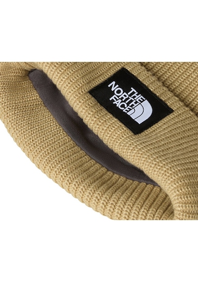 The North Face Salty Lined Beanie Unisex Outdoor Beresi Nf0a8cgzlk51 Haki Haki