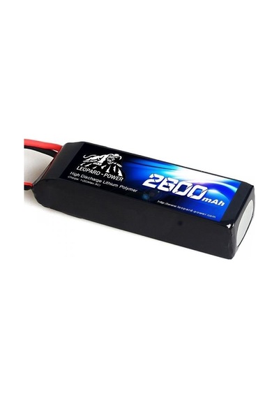 Leopard Power 2600 mAh 22.2V 6S 25C Lipo Batarya Pil T Plug