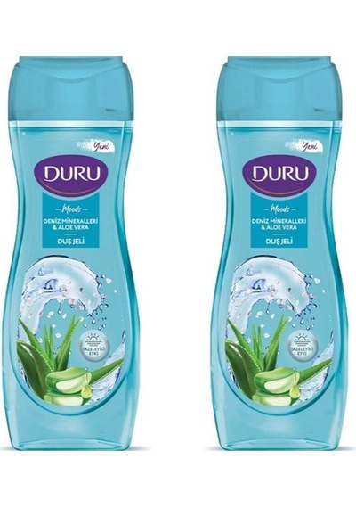 Duru Moods Duş Jeli Deniz Mineralleri - Aloe Vera 2 x 450 ML