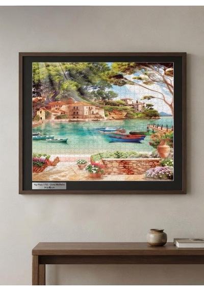 Dağ Evi Ve Güne Merhaba İkili Set - 1000 + 500 Parça İkili Puzzle Seti