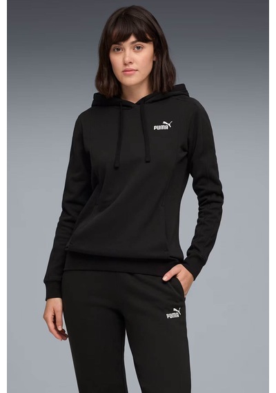 Puma Hooded Sweat Suit Siyah Kadın Alt-üst Takım 688162-01 Siyah