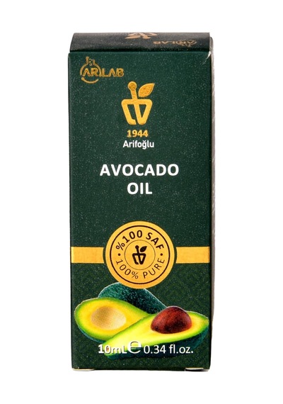 Avokado Yağı 10ml%100 Saf Yağ Arlab Pure Avocado Oil 10ml