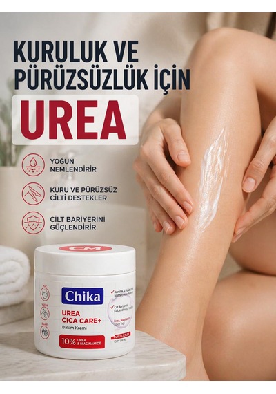 Chika Med + Urea Cıca Repaır+ & Shea Ultra Soft Onarıcı & Besleyici 2'li Bakım Seti