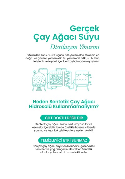 Tala Çay Ağacı Suyu Akne Karşıtı Ve Gözenek Sıkılaştırıcı Arındırıcı Tonik %100 Saf Ve Doğal 100 ML
