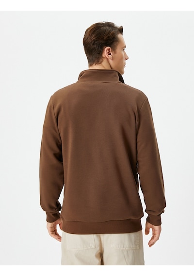 Koton Tazmanya Canavarı Sweatshirt Yarım Fermuarlı Lisanslı Baskılı Şardonlu Kahverengi 4wam70363mk Kahve Koton Tazmanya Canavarı Sweatshirt Yarım Fermuarlı Lisanslı Baskılı Şardonlu Kahverengi 4wam70363mk Kahve