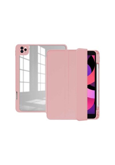 Apple Uyumlu iPad Pro 11 2.nesil 2020 Kılıf Kalem Bölmeli Arkası Şeffaf A2228 A2068 A2230 A2231 Nort